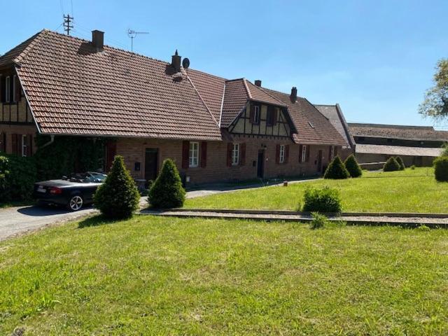 Charmantes Gaestehaus Maya Im Schloss Und Hofgut Langenzell Wiesenbach Exterior foto