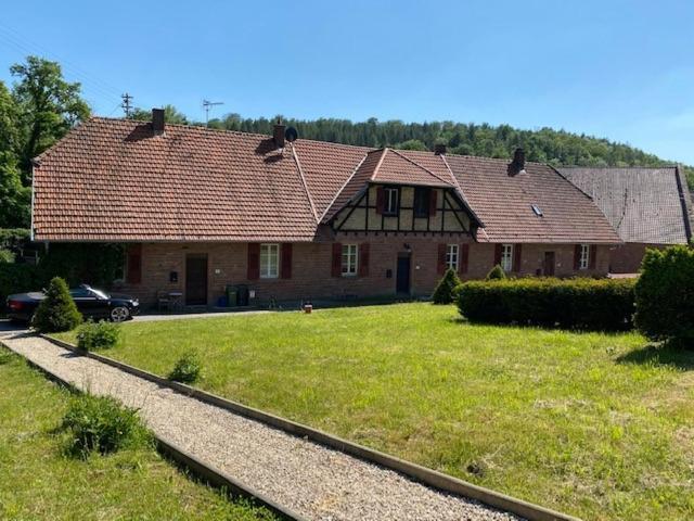 Charmantes Gaestehaus Maya Im Schloss Und Hofgut Langenzell Wiesenbach Exterior foto